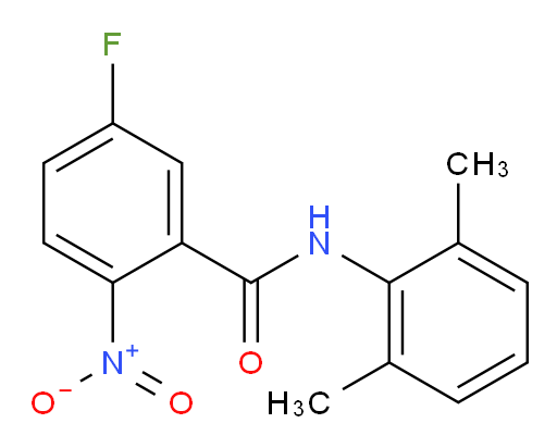 N-(2,6-dimethylphenyl)-5-fluoro-2-nitrobenzamide