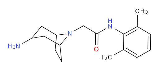 2-(3-amino-8-azabicyclo[3.2.1]octan-8-yl)-N-(2,6-dimethylphenyl)acetamide