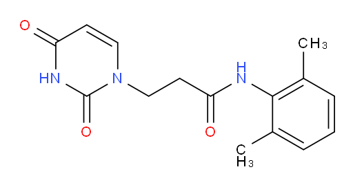 N-(2,6-dimethylphenyl)-3-(2,4-dioxo-3,4-dihydropyrimidin-1(2H)-yl)propanamide