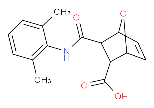 3-((2,6-dimethylphenyl)carbamoyl)-7-oxabicyclo[2.2.1]hept-5-ene-2-carboxylic acid