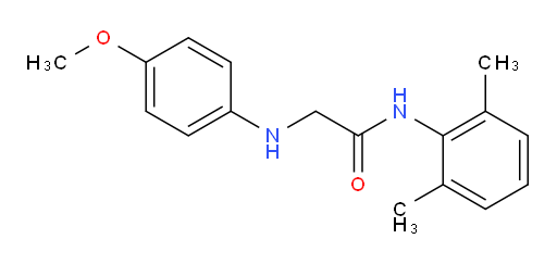 N-(2,6-dimethylphenyl)-2-((4-methoxyphenyl)amino)acetamide