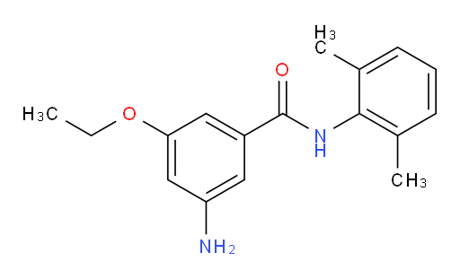 3-amino-N-(2,6-dimethylphenyl)-5-ethoxybenzamide