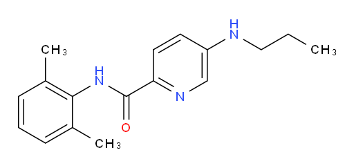 N-(2,6-dimethylphenyl)-5-(propylamino)picolinamide