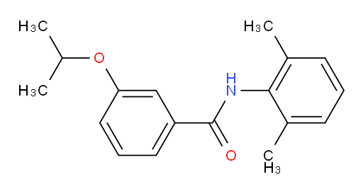 N-(2,6-dimethylphenyl)-3-isopropoxybenzamide