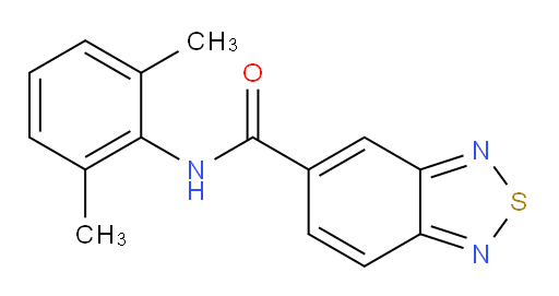 N-(2,6-dimethylphenyl)benzo[c][1,2,5]thiadiazole-5-carboxamide