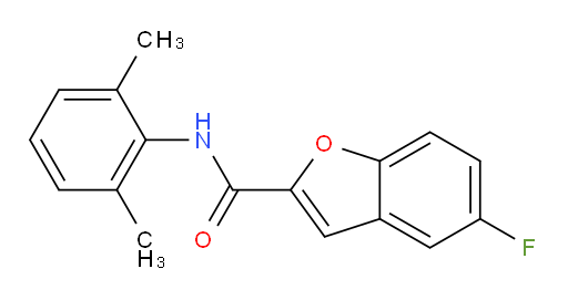 N-(2,6-dimethylphenyl)-5-fluorobenzofuran-2-carboxamide