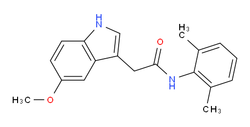 N-(2,6-dimethylphenyl)-2-(5-methoxy-1H-indol-3-yl)acetamide