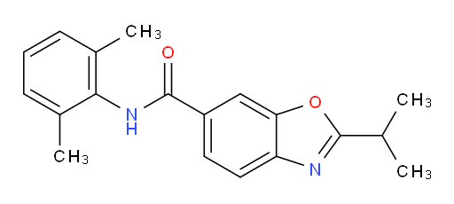 N-(2,6-dimethylphenyl)-2-isopropylbenzo[d]oxazole-6-carboxamide