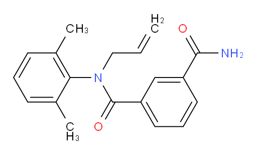 N1-allyl-N1-(2,6-dimethylphenyl)isophthalamide