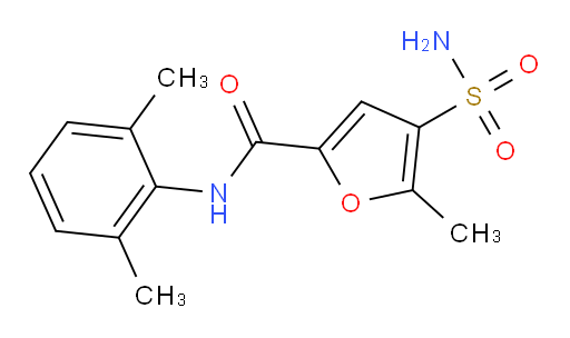 N-(2,6-dimethylphenyl)-5-methyl-4-sulfamoylfuran-2-carboxamide