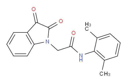 N-(2,6-dimethylphenyl)-2-(2,3-dioxoindolin-1-yl)acetamide