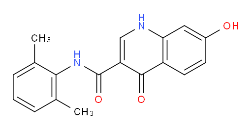 N-(2,6-dimethylphenyl)-7-hydroxy-4-oxo-1,4-dihydroquinoline-3-carboxamide