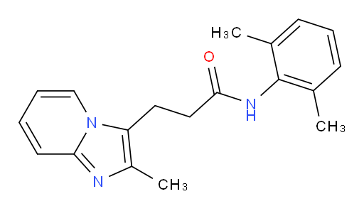 N-(2,6-dimethylphenyl)-3-(2-methylimidazo[1,2-a]pyridin-3-yl)propanamide