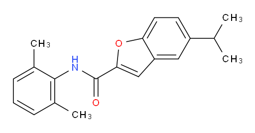 N-(2,6-dimethylphenyl)-5-isopropylbenzofuran-2-carboxamide