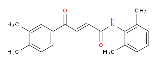 (E)-N-(2,6-dimethylphenyl)-4-(3,4-dimethylphenyl)-4-oxobut-2-enamide