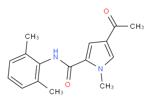 4-acetyl-N-(2,6-dimethylphenyl)-1-methyl-1H-pyrrole-2-carboxamide