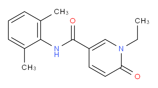 N-(2,6-dimethylphenyl)-1-ethyl-6-oxo-1,6-dihydropyridine-3-carboxamide