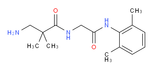 3-amino-N-(2-((2,6-dimethylphenyl)amino)-2-oxoethyl)-2,2-dimethylpropanamide