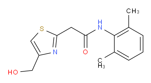 N-(2,6-dimethylphenyl)-2-(4-(hydroxymethyl)thiazol-2-yl)acetamide