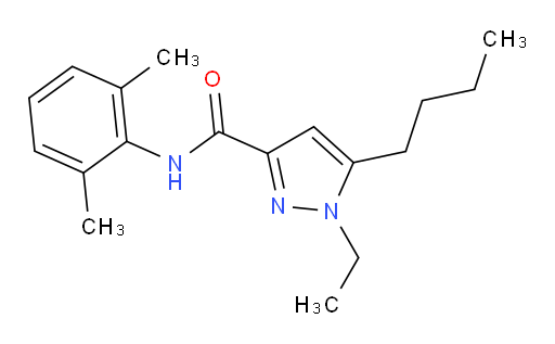 5-butyl-N-(2,6-dimethylphenyl)-1-ethyl-1H-pyrazole-3-carboxamide