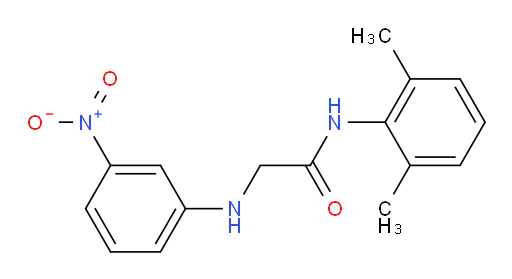 N-(2,6-dimethylphenyl)-2-((3-nitrophenyl)amino)acetamide