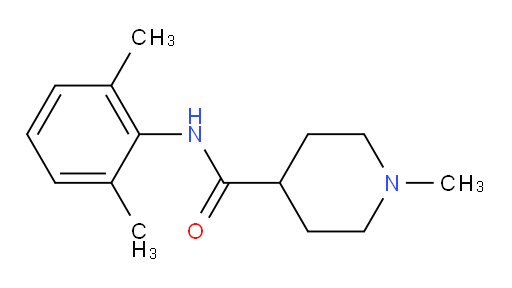 N-(2,6-dimethylphenyl)-1-methylpiperidine-4-carboxamide