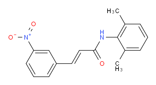 (E)-N-(2,6-dimethylphenyl)-3-(3-nitrophenyl)acrylamide