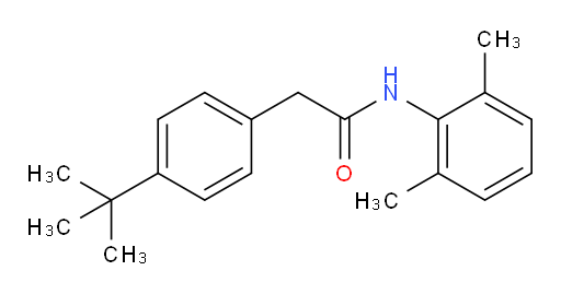 2-(4-(tert-butyl)phenyl)-N-(2,6-dimethylphenyl)acetamide