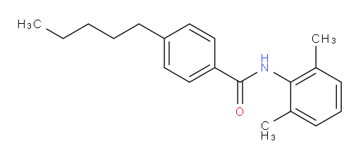 N-(2,6-dimethylphenyl)-4-pentylbenzamide