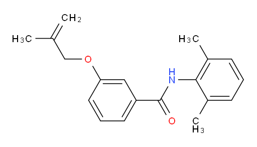 N-(2,6-dimethylphenyl)-3-((2-methylallyl)oxy)benzamide