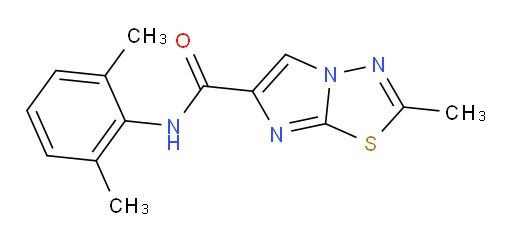 N-(2,6-dimethylphenyl)-2-methylimidazo[2,1-b][1,3,4]thiadiazole-6-carboxamide