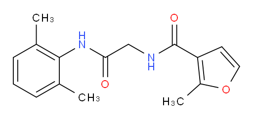 N-(2-((2,6-dimethylphenyl)amino)-2-oxoethyl)-2-methylfuran-3-carboxamide