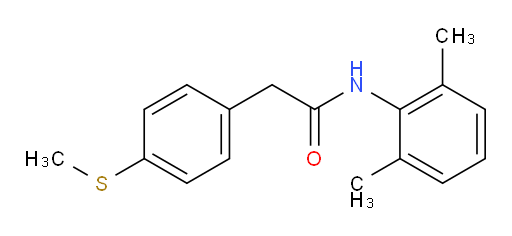 N-(2,6-dimethylphenyl)-2-(4-(methylthio)phenyl)acetamide