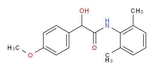 N-(2,6-dimethylphenyl)-2-hydroxy-2-(4-methoxyphenyl)acetamide
