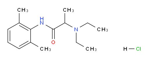 2-(diethylamino)-N-(2,6-dimethylphenyl)propanamide hydrochloride