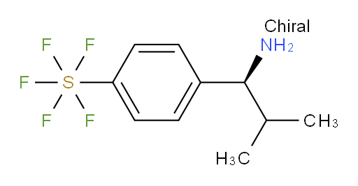 [4-[(1S)-1-Amino-2-methylpropyl]phenyl]sulfur pentafluoride