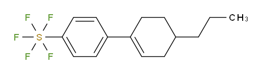 [4-(4-propyl-1-cyclohexen-1-yl)phenyl]-sulfur pentafluoride