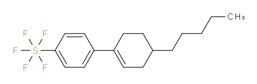 [4-(4-pentyl-1-cyclohexen-1-yl)phenyl]-sulfur pentafluoride