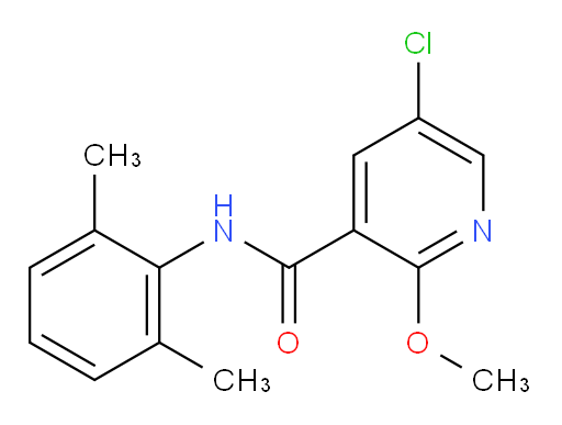 5-chloro-N-(2,6-dimethylphenyl)-2-methoxynicotinamide