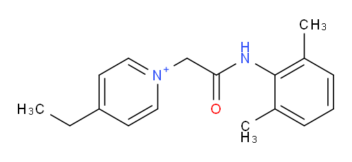 1-(2-((2,6-dimethylphenyl)amino)-2-oxoethyl)-4-ethylpyridin-1-ium