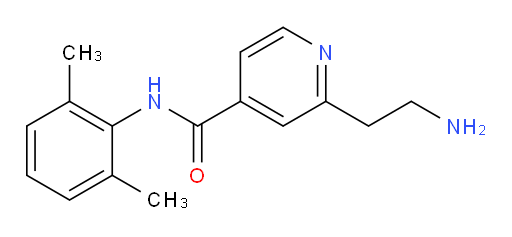 2-(2-aminoethyl)-N-(2,6-dimethylphenyl)isonicotinamide