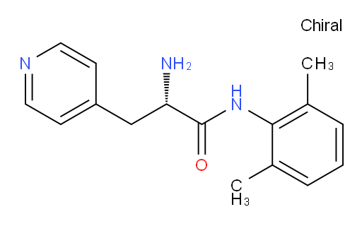 (S)-2-amino-N-(2,6-dimethylphenyl)-3-(pyridin-4-yl)propanamide