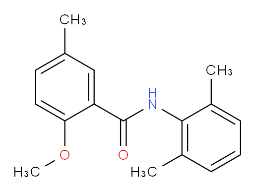 N-(2,6-dimethylphenyl)-2-methoxy-5-methylbenzamide