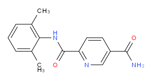 N2-(2,6-dimethylphenyl)pyridine-2,5-dicarboxamide