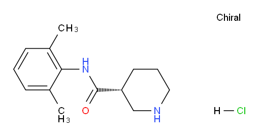 (R)-N-(2,6-dimethylphenyl)piperidine-3-carboxamide hydrochloride
