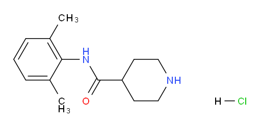N-(2,6-dimethylphenyl)piperidine-4-carboxamide hydrochloride