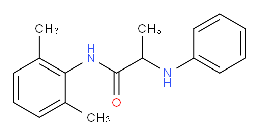 N-(2,6-dimethylphenyl)-2-(phenylamino)propanamide