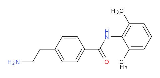 4-(2-aminoethyl)-N-(2,6-dimethylphenyl)benzamide