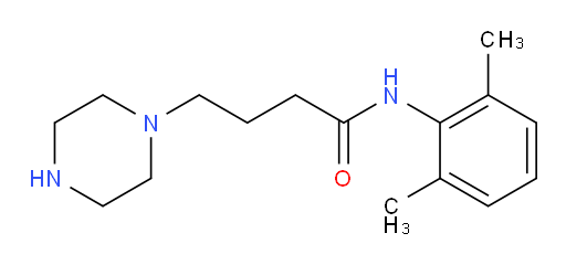N-(2,6-dimethylphenyl)-4-(piperazin-1-yl)butanamide