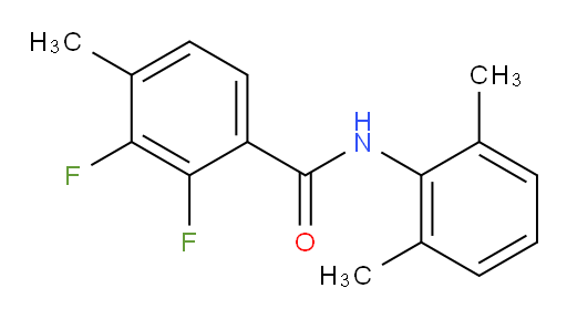 N-(2,6-dimethylphenyl)-2,3-difluoro-4-methylbenzamide